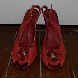 Beautiful Coach Slingbacks